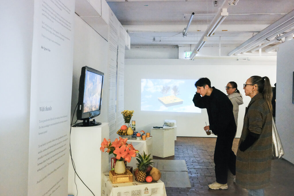 Installation view, Abbotsford Convent